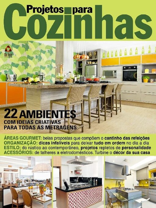 Title details for Projetos para Cozinhas by Online Editora - Available